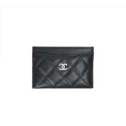 10위 CHANEL 샤넬 카드지갑 캐비어 은장