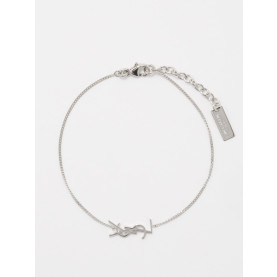 SAINT LAURENT 생로랑 모노그램 브레이슬릿 (실버/로즈골드)