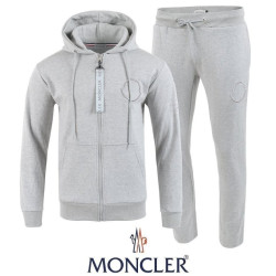 MONCLER 몽클레어 자수 로고 후드집업 트레이닝 셋트