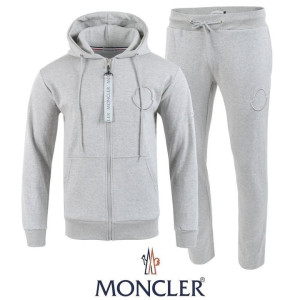 MONCLER 몽클레어 자수 로고 후드집업 트레이닝 셋트