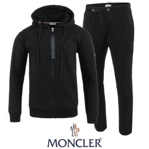 MONCLER 몽클레어 자수 로고 후드집업 트레이닝 셋트