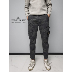 STONE ISLAND  스톤아일랜드 카모 기모 본딩 카고 2COLOR
