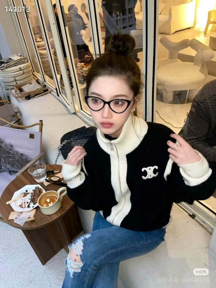 CELINE 셀린느 로고 집업