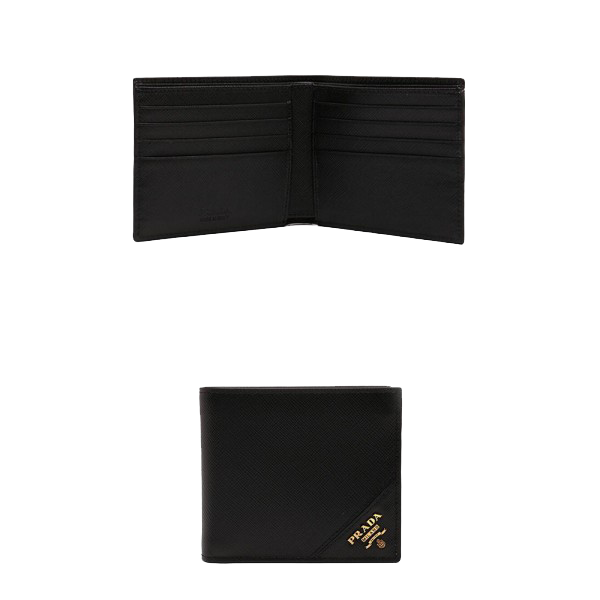 40위 PRADA 프라다 반지갑 사피아노 발티코 2M0513