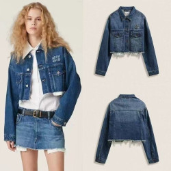 MIUMIU 미우미우 데님 청자켓