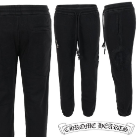 CHROME HEARTS 크롬하츠 스틸 패치 트레이닝 팬츠