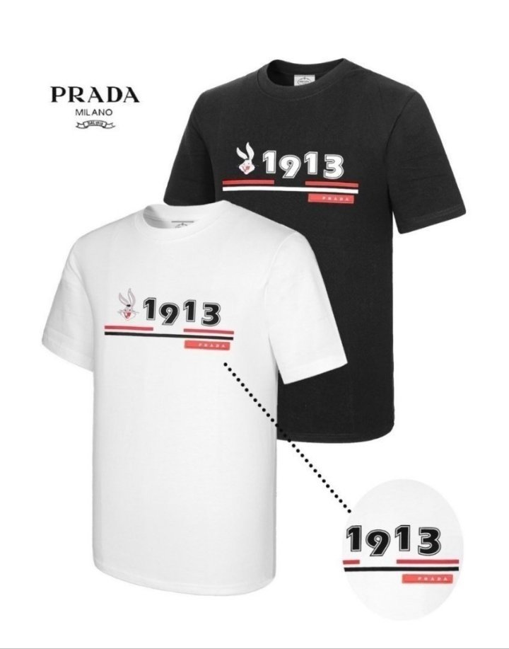 PRADA 프라다 반팔 라운드