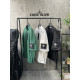 STONE ISLAND 스톤아일랜드 지퍼 카고 와샤 반팔