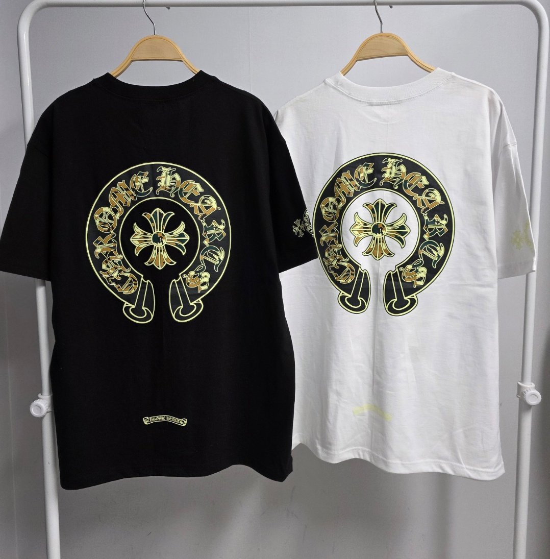 CHROME HEARTS 크롬하츠 홀스슈 밀리터리 반팔