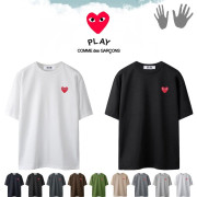 COMME DES GARCONS 꼼데가르송 레드 오버핏 라운드 반팔 11COLOR