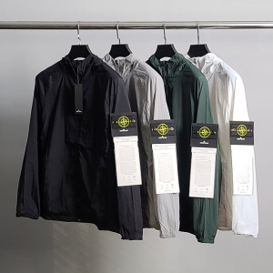 ●5월 판매 16위● STONE ISLAND 스톤아일랜드 로고와펜 클래식 윈드자켓