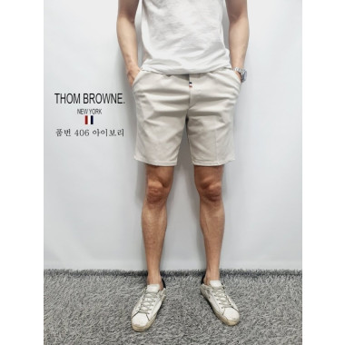 THOM BROWNE 톰브라운 텐션 면 5반바지 4COLOR