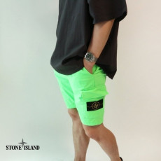 STONE ISLAND 스톤아일랜드 네온 카고 반바지 3COLOR
