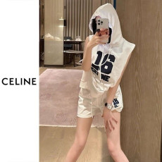 CELINE 셀린느 16 후드 반바지 세트