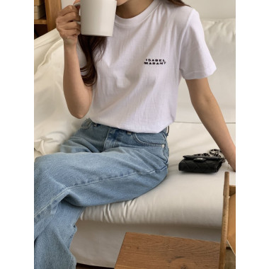ISABEL MARANT 이자벨마랑 비달 로고 반팔 2COLOR