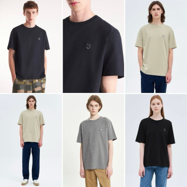 MAISON KITSUNE 메종키츠네 토널 폭스헤드 컴포트 반팔티