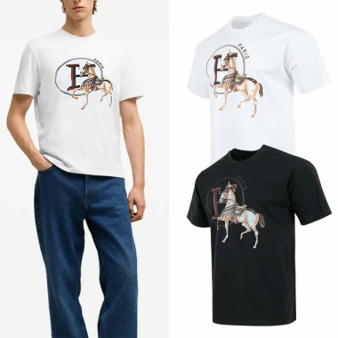 HERMES 에르메스 H.로데오 라운드 티