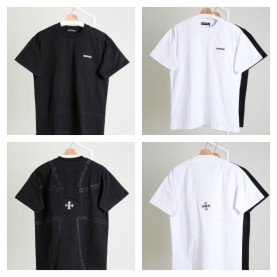 CHROME HEARTS 크롬하츠 십자가 징 반팔