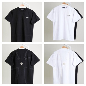 CHROME HEARTS 크롬하츠 십자가 징 반팔