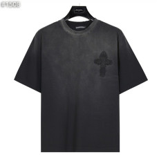 CHROME HEARTS 크롬하츠 데미지 워싱 반팔티셔츠