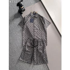 LOUIS VUITTON 루이비통 모노그램 반팔 셔츠 & 팬츠 세트