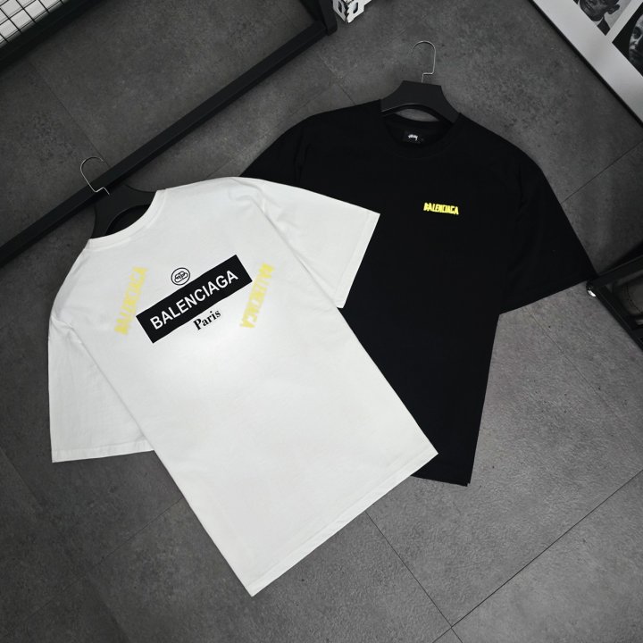 BALENCIAGA 발렌시아가 옐로우 티셔츠