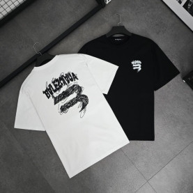 BALENCIAGA 발렌시아가 드로잉 티셔츠