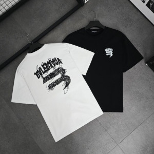 BALENCIAGA 발렌시아가 드로잉 티셔츠