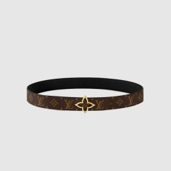 LOUIS VUITTON 루이비통 슬림 플라워 리버서블 벨트 M8899U (금장/은장/흑장)