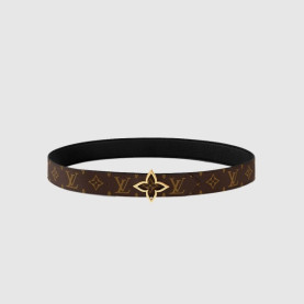 LOUIS VUITTON 루이비통 슬림 플라워 리버서블 벨트 M8899U (금장/은장/흑장)
