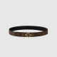 LOUIS VUITTON 루이비통 슬림 플라워 리버서블 벨트 M8899U (금장/은장/흑장)