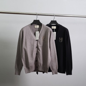GUCCI 구찌 래빗자수 울 가디건 2COLOR