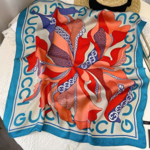 GUCCI 구찌 실크 사각 스카프 2COLOR