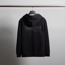 BALENCIAGA 발렌시아가 블랙에디션 코튼 후드티