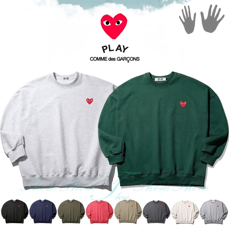 COMME DES GARCONS 꼼데가르송 쭈리 빅 오버핏 맨투맨
