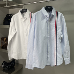 THOM BROWNE 톰브라운 스트라이프 사선 셔츠