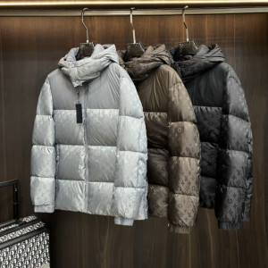 LOUIS VUITTON 루이비통 모노그램 배색 다운 패딩