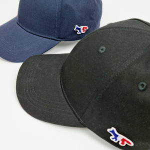 MAISON KITSUNE 메종키츠네 트리컬러 볼캡