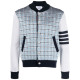 THOM BROWNE 톰브라운 메탈 봄버 자켓 2COLOR