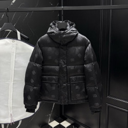 DOLCE&GABBANA 돌체앤가바나 로고 올오버 다운 패딩