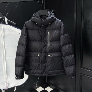 DIOR 디올 지퍼 오블리크 다운 패딩