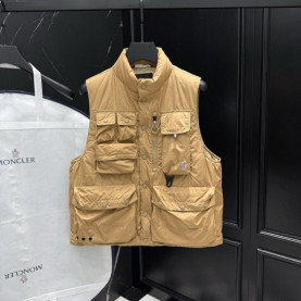 MONCLER 몽클레어 로고 패치 베스트 2COLOR