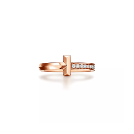 TIFFANY&CO 티파니앤코 T1 파베 링