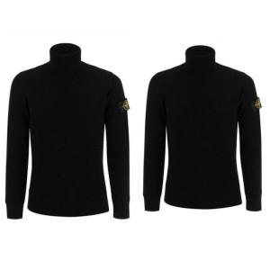 STONE ISLAND 스톤아일랜드 와펜 패치 터틀넥