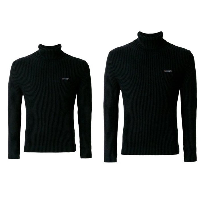 DSQUARED2 디스퀘어드2 실버스틸 터틀넥