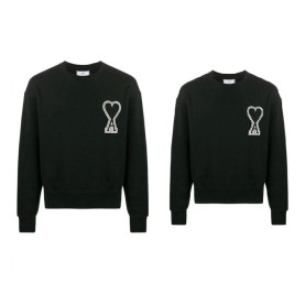 AMI 아미 보플 빅패치 맨투맨