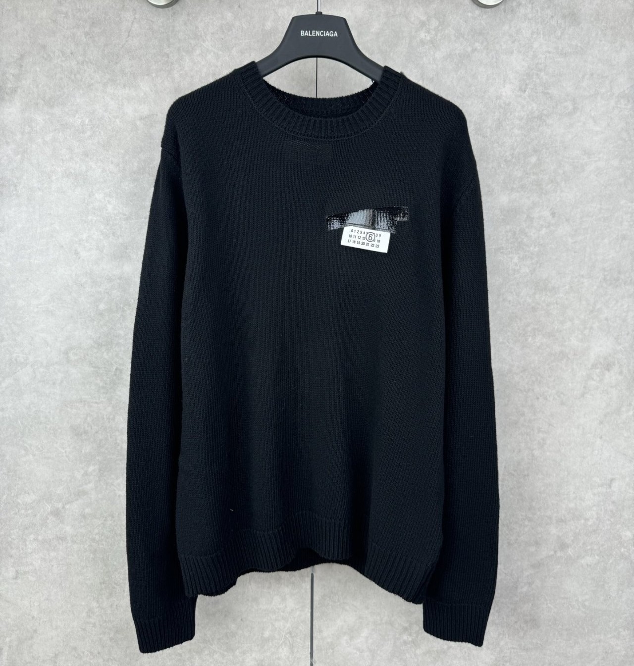 MAISON MARGIELA 메종마르지엘라 로고 넘버링 니트