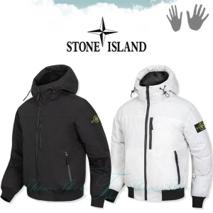 STONE ISLAND 스톤아일랜드 라이프 숏 후드 패딩 점퍼