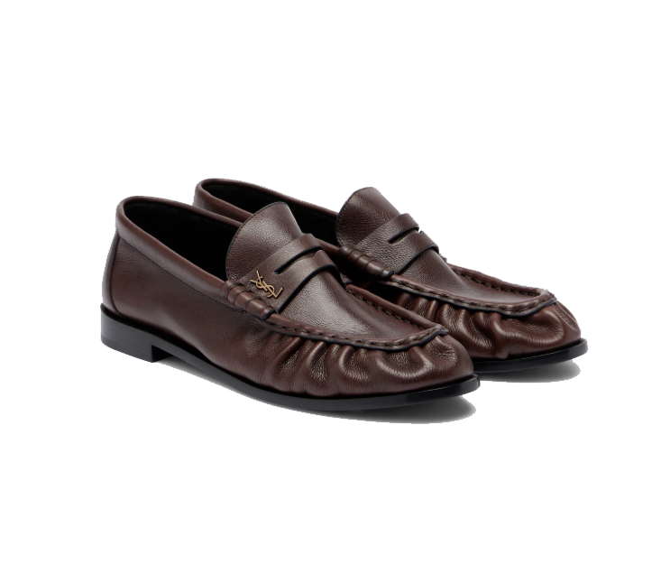 8위 SAINT LAURENT 생로랑 레더 페니 로퍼 Y63686-1