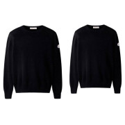 MONCLER 몽클레어 암 클래식 패치 울 니트